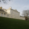 The house overlooking the grounds