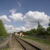 Nene Valley Railway track and signal box