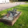 An old plough.