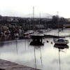 Looking over to Snowdonia from Caernarfon..