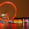 London Eye at night