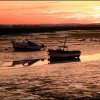 Low evening tide on the River Blackwater at Steeple
