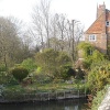 Riverside garden