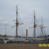 HMS Gannet on permanent display at Chatham Dockyards