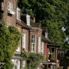 Georgian row of houses.