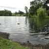 The lake at Burghley