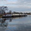 House boats on Hickling Broad