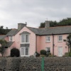 Pink house in Bude