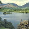 Postcard of Grasmere Lake and Town