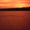 Red sky at night