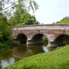 The one lane bridge over the River Yare at Bawburgh