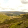 Looking towards Glossop, off the Roman road near Bleaklow