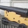 Cannon outside the Town Hall