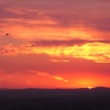 Summer solstice sunset