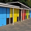 Beach huts