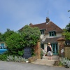 Cafe nr St Margarets Cliffe, Kent - July 2010 by David Thomas