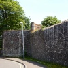 Remains of King Henry's Tower at corner of wall