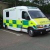 Ambulance Parked In Tredegar Bus Station