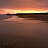Eccles Beach at Sunset