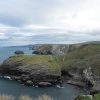 Cornish coastline from Tintagel Castle