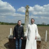 Hoxne, Near St Edmund's Cross after praying