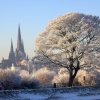 Lichfield Cathedral  from Stowepool