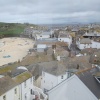 The roof tops of St Ives from the Tate Gallery