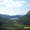 Looking down from Capel Curig