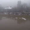 Ice flows on the River Severn