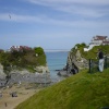 Out on a limb, Newquay beach