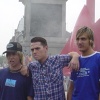 Busted at Trafalgar Square