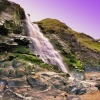 Looking up at Tintagel