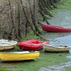 Colourful Dinghies