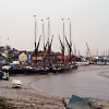 Thames barges at Maldon.