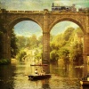 Boating on the River Nidd.