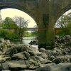 Looking through the Devil's Bridge!