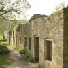 Abandoned cottages at Tyneham Village