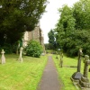 Cemetery where Elgar is buried.