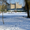 Leeds Castle winter snow