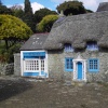 Model of the Old Vicarage and Lace Shop.