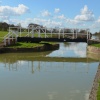 Swing bridge over the Kennet and Avon Canal