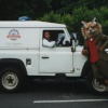 Alton Towers, A. Plant with Mr Tod