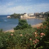 Tenby Harbour, distant view