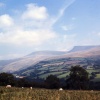 Carmarthen Van mountain from Llanddeusant Church