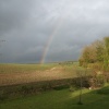 Rainbow over Pimperne