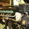Rolls Royce Merlin engine at Yeovilton Air Museum.