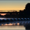 Handrail Reflection, Great Barford.