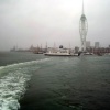 Portsmouth taken from The Solent