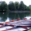 Boating at Valentines Park, Ilford