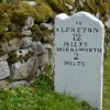 Milestone at Hopton
